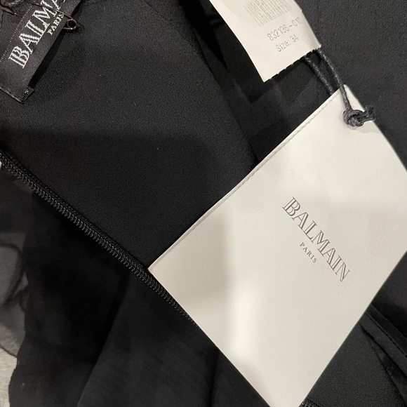 BALMAIN NWT authentic bella hadid dress - Picture 7 of 8